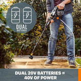 Worx POWER SHARE 40-Volt 450 PSI 0.90 GPM Hydroshot Portable Pressure Washer