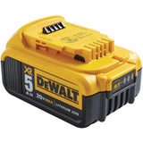 20-Volt MAX Lithium-Ion Cordless Reciprocating Saw Kit with Battery 5Ah, Charger and Case