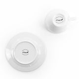 20-Piece Charlotte White Porcelain Dinnerware Set (Service for 4)