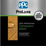 PPG ProLuxe 1 gal. Natural Oak SRD Exterior Transparent Matte Wood Finish - Super Arbor