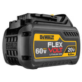 FLEXVOLT 60-Volt MAX Lithium-Ion Cordless Brushless 7-1/4 in. Circular Saw with (2) Batteries 2Ah and Bonus Battery 2Ah - Super Arbor