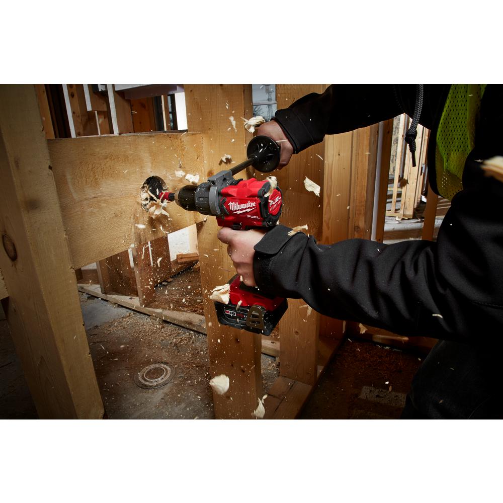 M18 FUEL 18-Volt Lithium-Ion Brushless Cordless Combo Kit (3-Tool) w/(2) 5Ah Batteries, Charger & Tool Bag