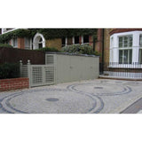 Nantucket Pavers Cobblestone 9 in. x 5 in. x 5 in. Black Granite Edger Kit (60-Pieces/45 Lin. ft./Pallet)