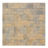 Patio-on-a-Pallet 126 in. x 126 in. Concrete Tan Variegated Kingsmill Yorkstone Paver - Super Arbor