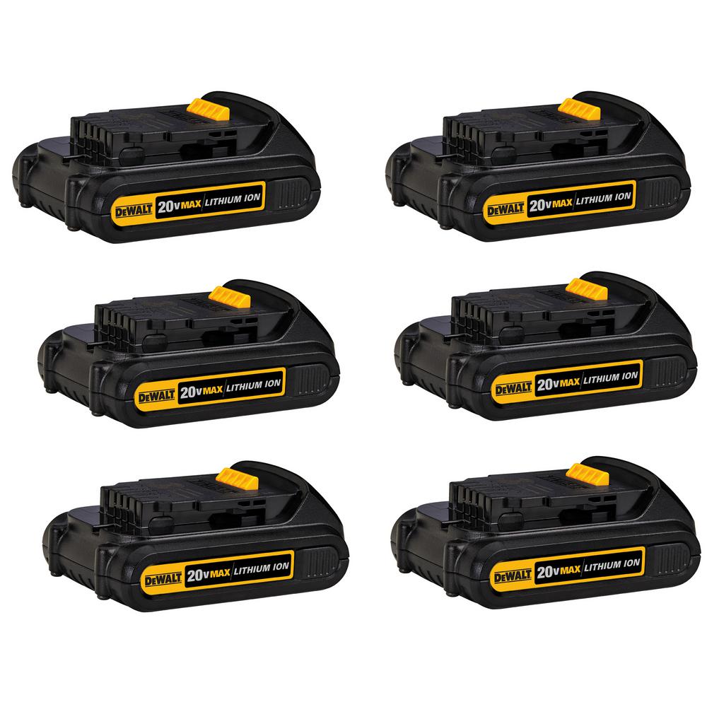 20-Volt MAX Compact Lithium-Ion 4.0Ah Battery Pack (2-Pack)