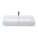 Nameeks Pinto Wall Mounted Bathroom Sink in White