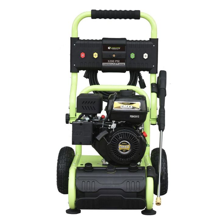 Green-Power 3200 psi 2.4 GPM Cam Pump Gas Pressure Washer Carb Compliant