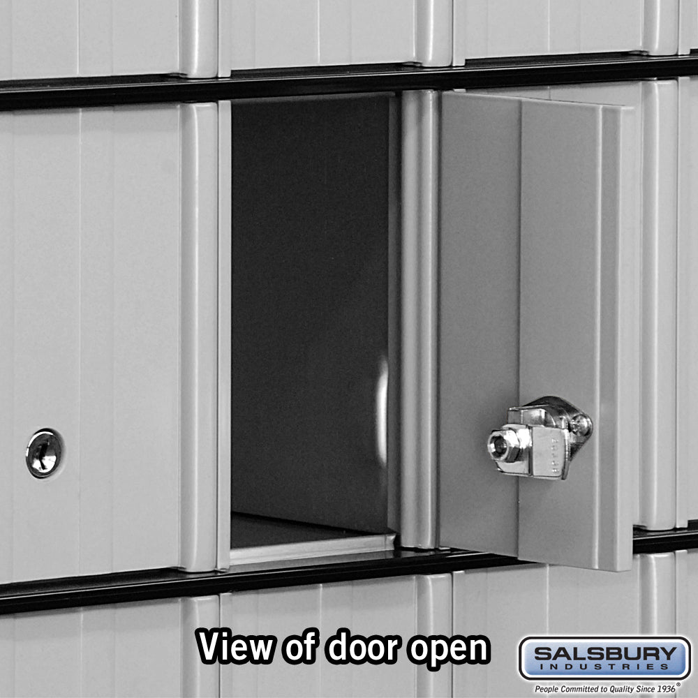 Aluminum Mailbox with 30 Doors - Rear Loading - Secure and Durable