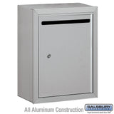 Surface Mounted Aluminum Letter Box with Commercial Lock