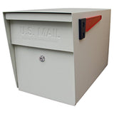 Locking Post Mount Mailbox with High Security Reinforced Patented Locking System, Black - Super Arbor