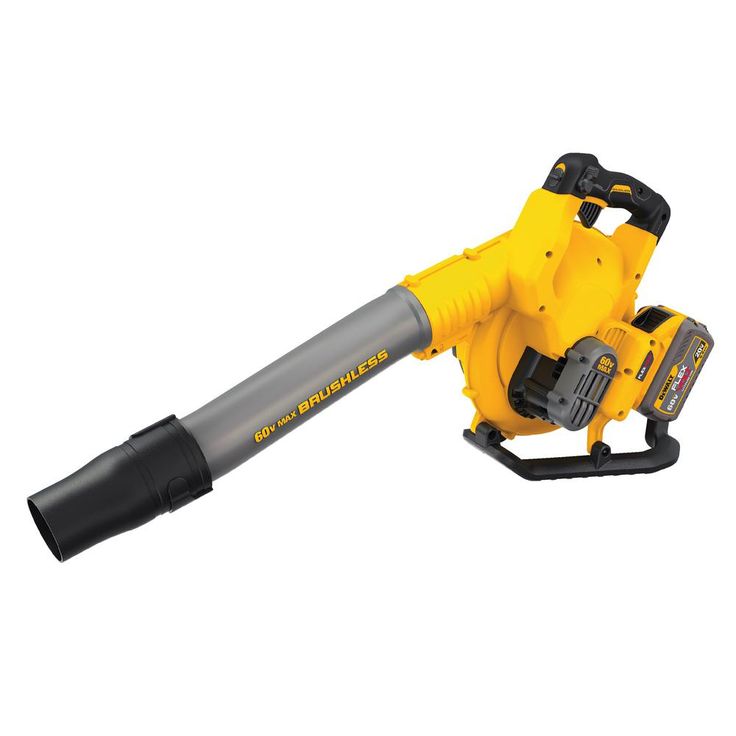 DEWALT 129 MPH 423 CFM 60V MAX Cordless FLEXVOLT Handheld Leaf Blower w/(1) 3.0Ah Battery & Charger w/Bonus Chainsaw(Tool Only)