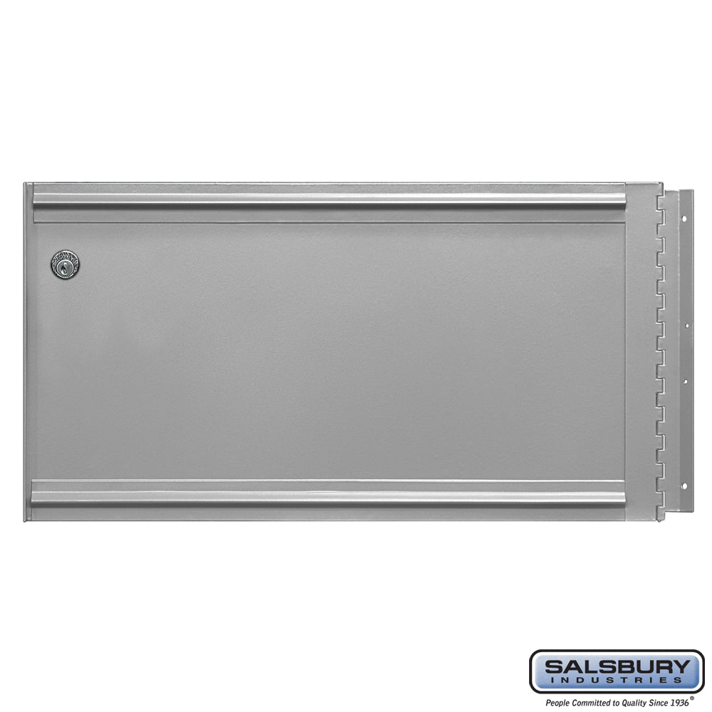 Locking Rear Cover for Aluminum Mailbox Rack Ladder System