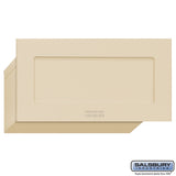 Recessed Sandstone Mail Drop with Adjustable Flap