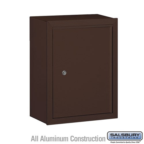 Bronze Mail Drop Receptacle with Locking Mechanism