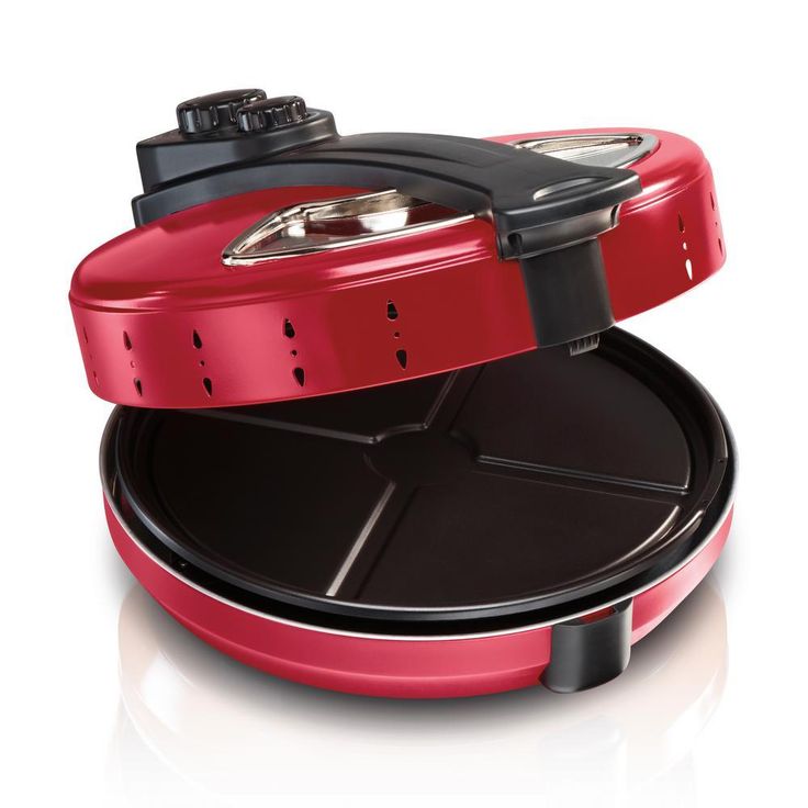 180 sq. in. Red Metal Pizza Maker