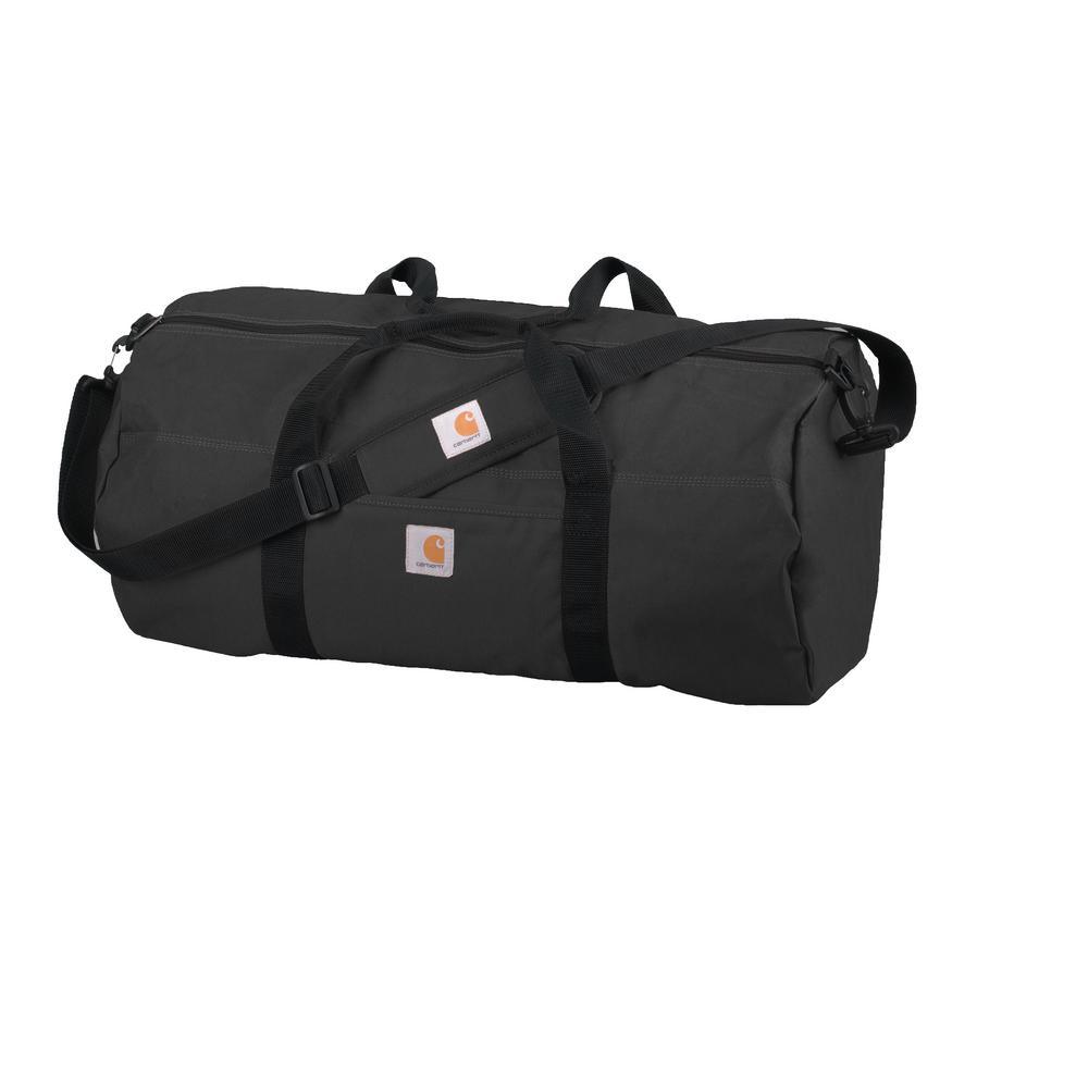 21 in. Black Trade Medium Duffel and Utility Pouch - Super Arbor