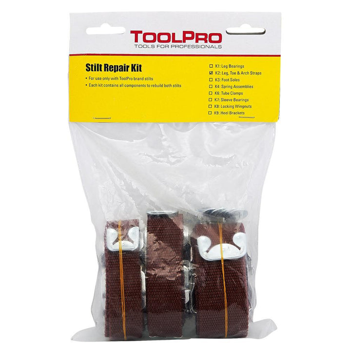 Replacement Straps Kit for Adjustable Drywall Stilts - Super Arbor