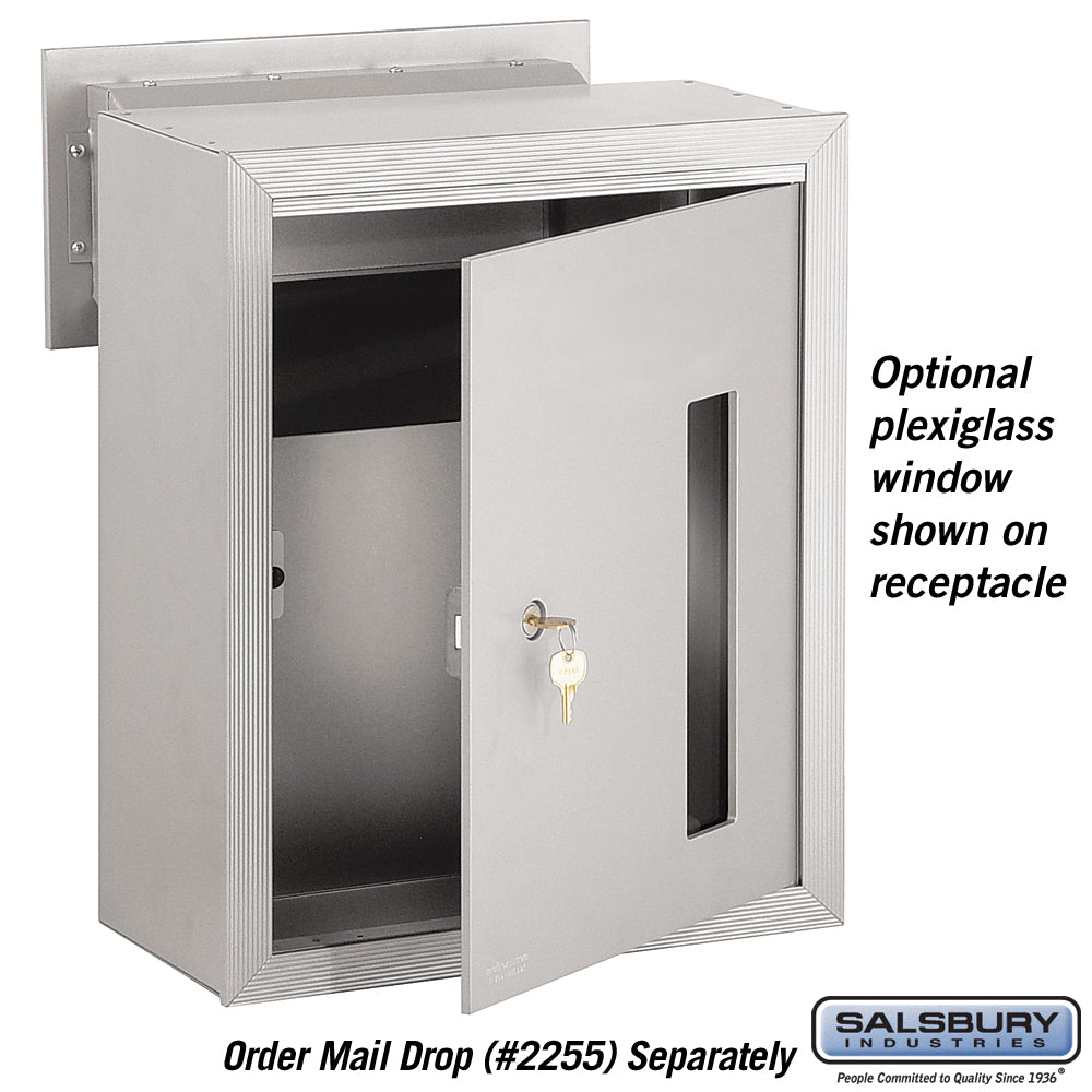 Custom Plexiglass Window for Receptacle