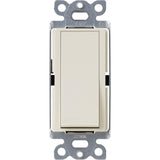 Claro 15 Amp 3-Way Rocker Switch with Locator Light, White - Super Arbor
