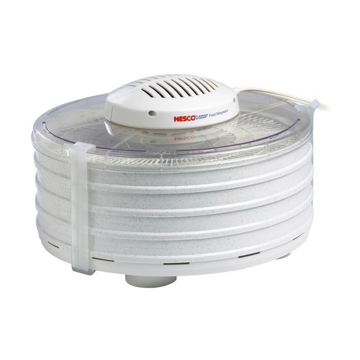 4-Tray White Expandable Food Dehydrator