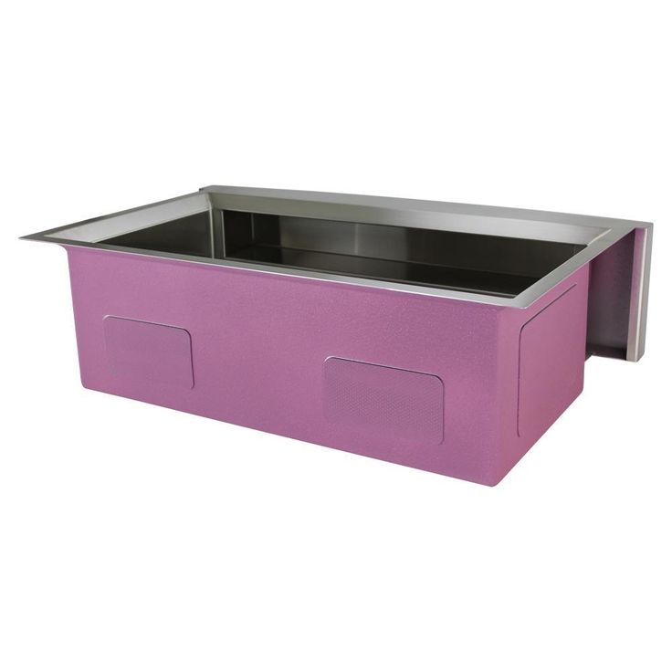Studio Farmhouse/Apron-Front Stainless Steel 36 in. Single Bowl Kitchen Sink in Brushed Finish