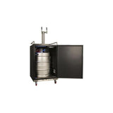 EdgeStar Sixth-Barrel Keg Black Digital Kegerator