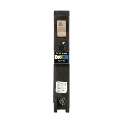 CH 20 Amp 1-Pole Dual Function (Arc Fault/Ground Fault) Plug-On Neutral Circuit Breaker - Super Arbor
