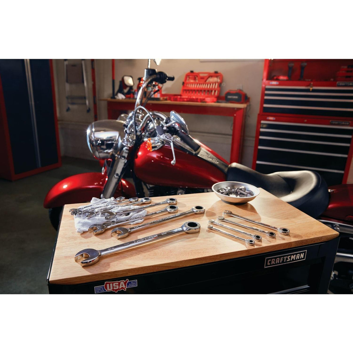 Craftsman 12 Point SAE Combination Wrench, 4.38 in. Length