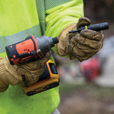 Battery-Operated Compact Impact Driver, 1/4 in. Hex Drive, Tool Only - Super Arbor