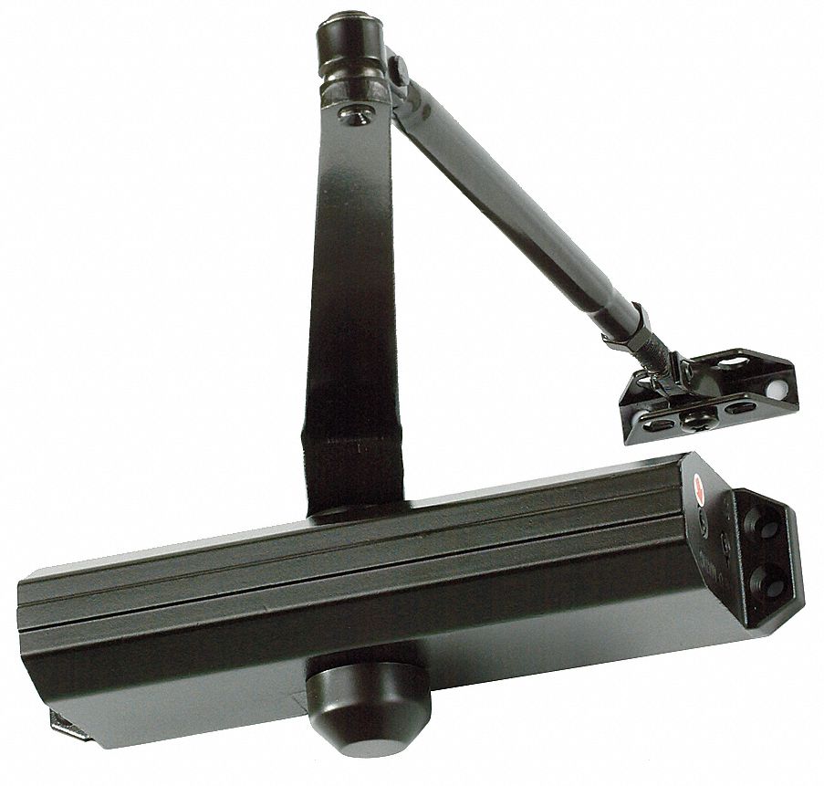 FALCON Bronze Parallel Mount Door Closer - Grade 2, Medium Duty