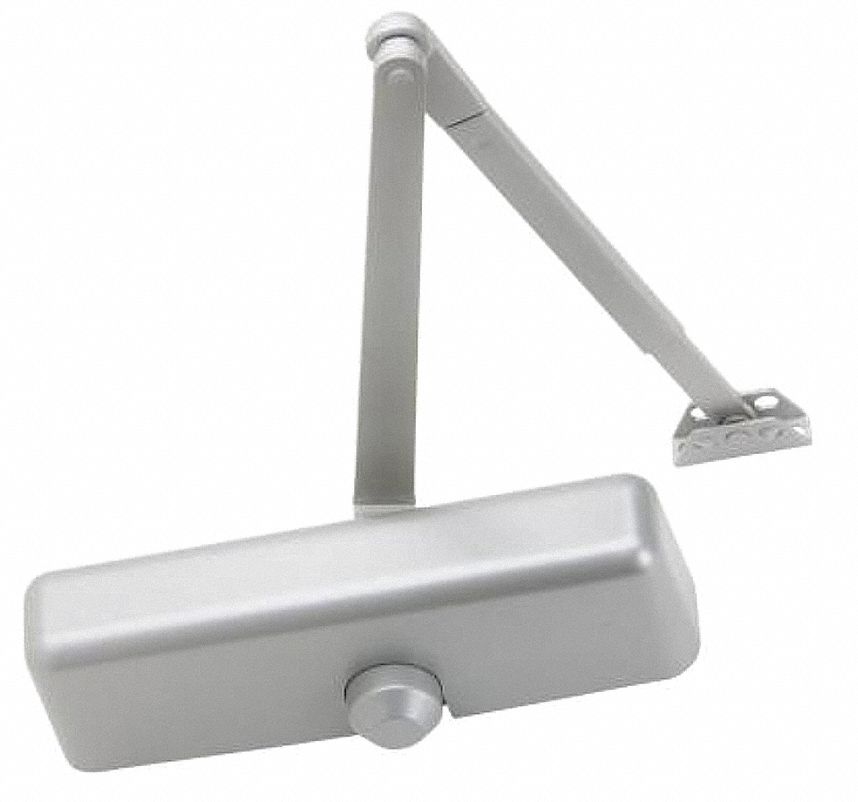 LCN Medium Duty Aluminum Parallel Mount Door Closer - Grade 2, 9 1/16 in