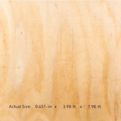 Plytanium 15/32 Cat Ps1-09 Square Structural Pine Sheathing, Application as 4 x 8