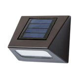 Solar Bronze Integrated LED Downcast Deck Light (4-Pack)