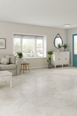 Style Selections Alpine Stone 3-mil x 12-in W x 12-in L Water Resistant Peel and Stick Luxury Vinyl Tile Flooring