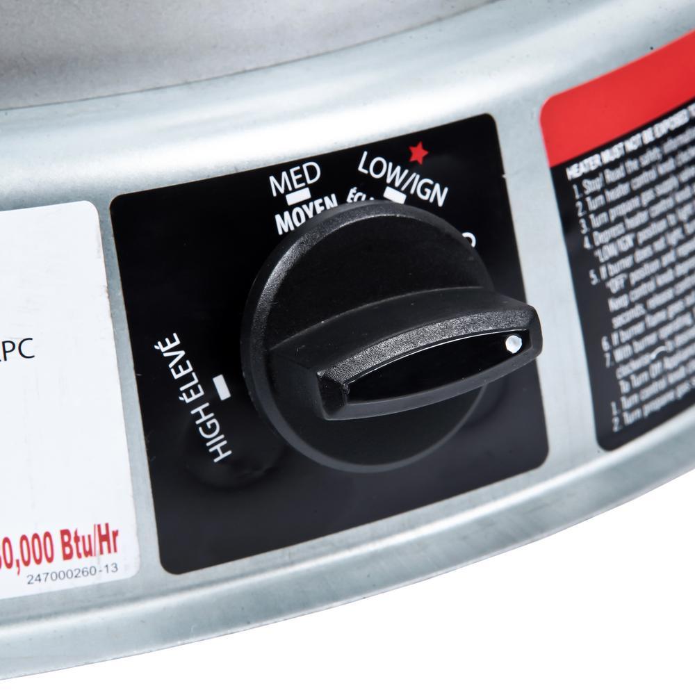 80,000 BTU Convection Propane Space Heater with 360-Degree Heating Radius - Super Arbor