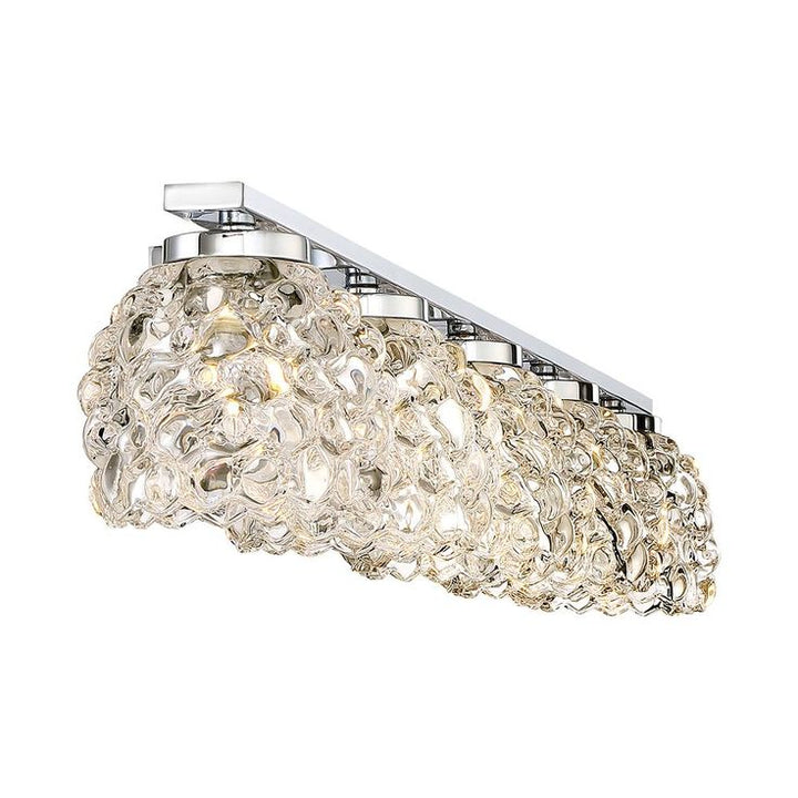 Meridian 5-Light Polished Chrome Vanity Light