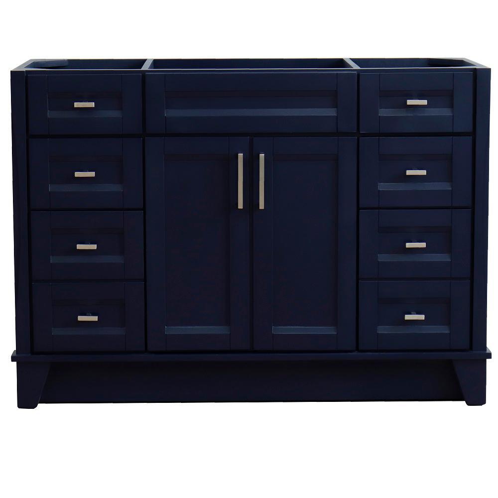 48 in. W x 21.5 in. D Single Bath Vanity Cabinet Only in Blue - Super Arbor