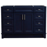 48 in. W x 21.5 in. D Single Bath Vanity Cabinet Only in Blue - Super Arbor