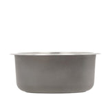 Undermount 18-Gauge Stainless Steel 16 in. 0-Hole Round Single Bowl Bar Sink