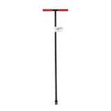 36 in. Solid Steel Water Meter Valve Key with Grips - Super Arbor