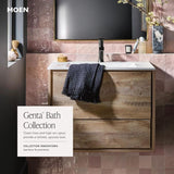 Genta Single Handle Single Hole Bathroom Faucet in Matte Black