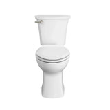 American Standard Edgemere White WaterSense Elongated Chair Height 2-Piece Toilet, 12-in Rough-In