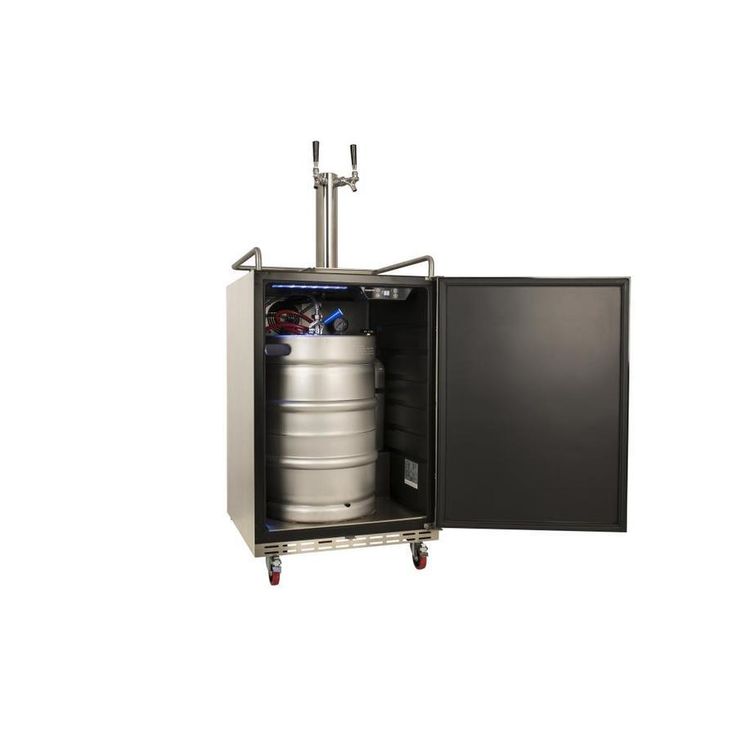 EdgeStar Half-Barrel Keg Stainless Steel Digital Kegerator