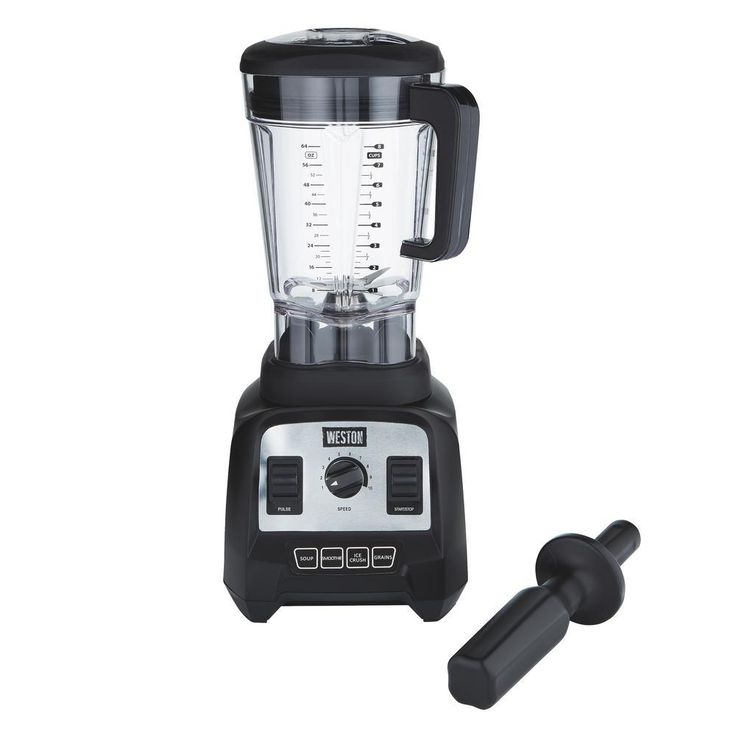 Pro Series 64 oz. 10-Speed Black Blender with 4 Preprogrammed Settings