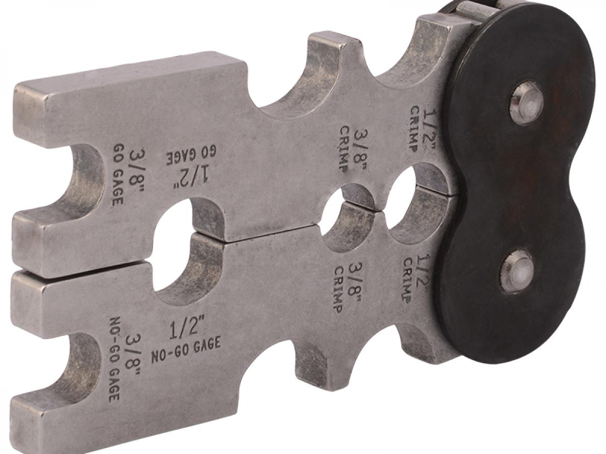 SharkBite PEX Crimp Tool for 3/8, 1/2, 3/4, and 1-in Copper Crimp Rings