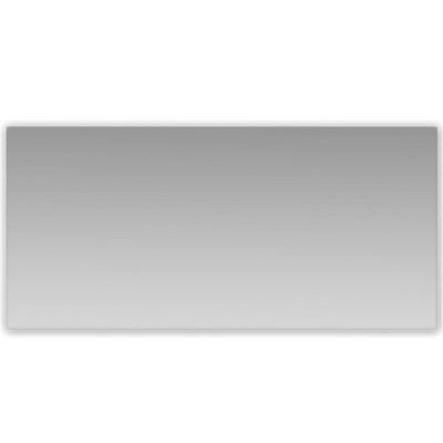 Sleek 30 in. W x 72 in. H Frameless Wall Mounted Vanity Bathroom Mirror in Glass - Super Arbor