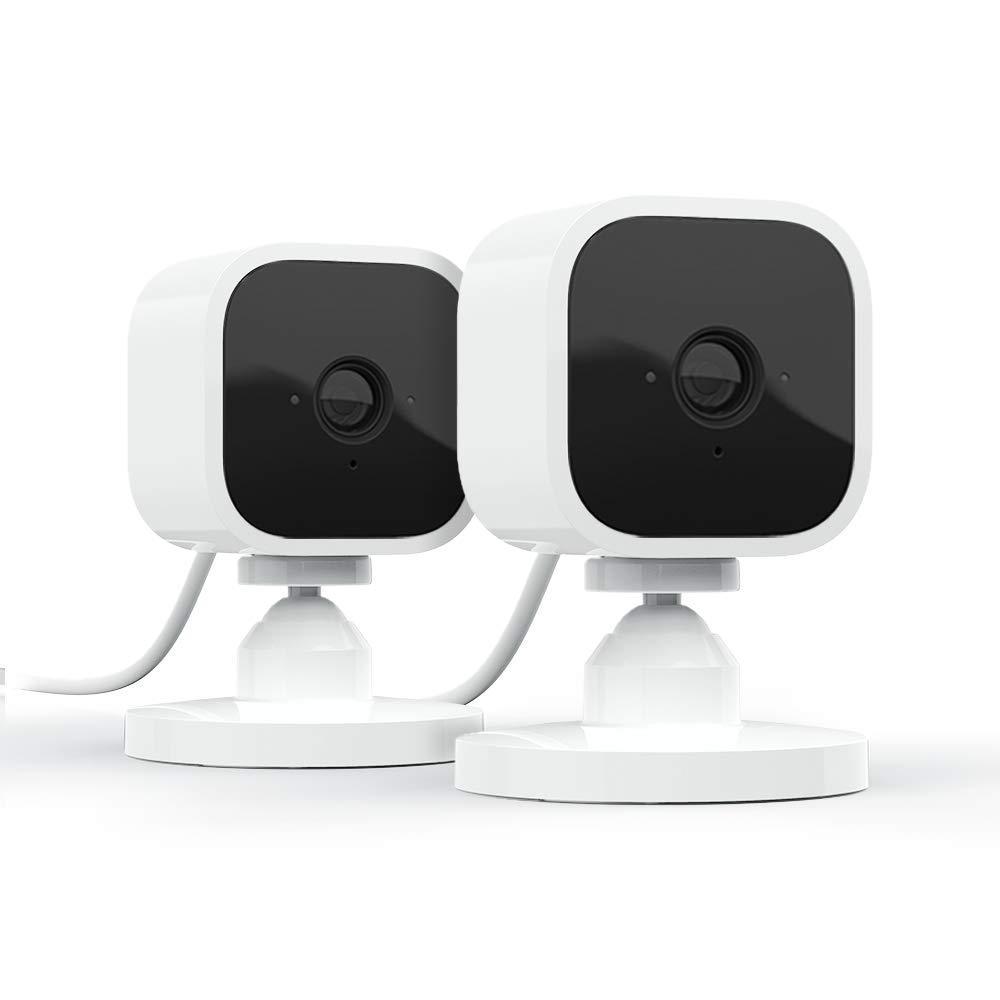 Mini Indoor Wired 1080p Wi-Fi Security Camera in White - Super Arbor