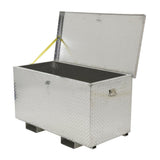 24 in. x 48 in. Aluminum Portable Tool Box with Fork Pockets - Super Arbor