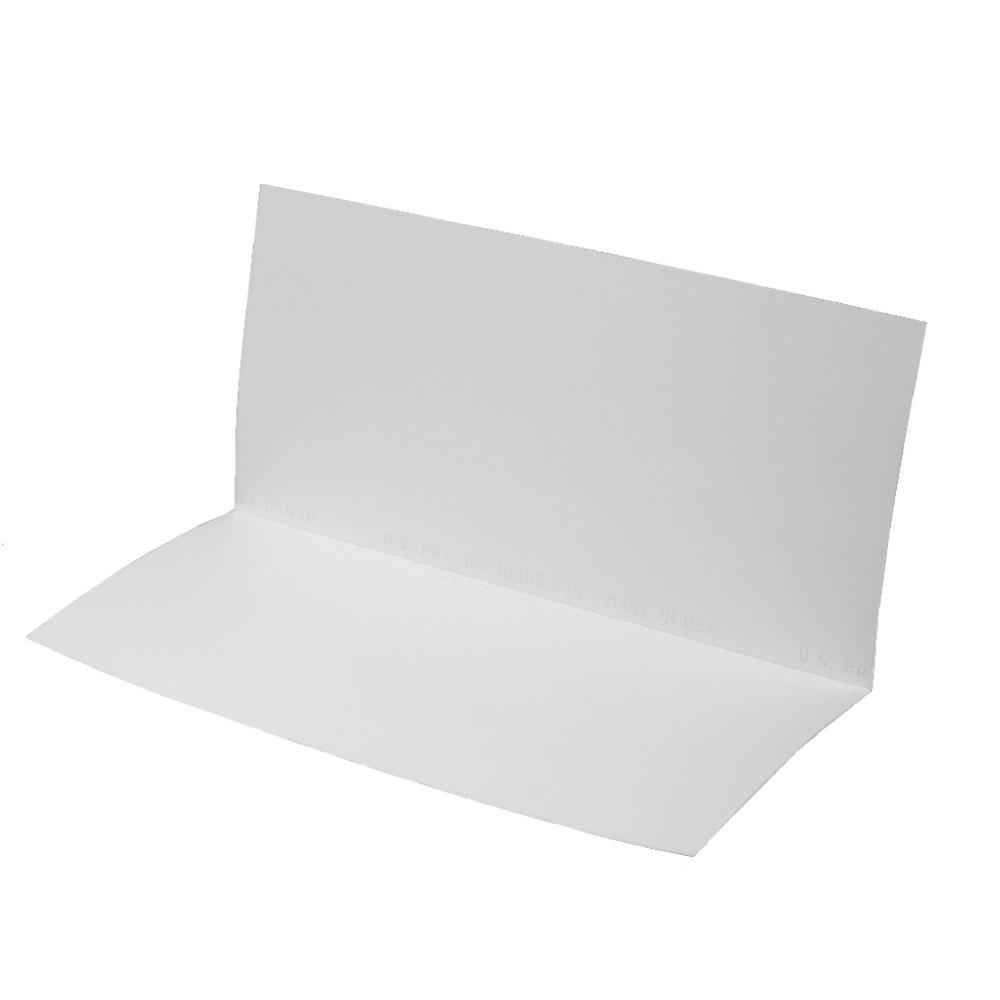 8 in. x 8 in. Black/White HDPE Step Flashing¬†(50-Pack) - Super Arbor