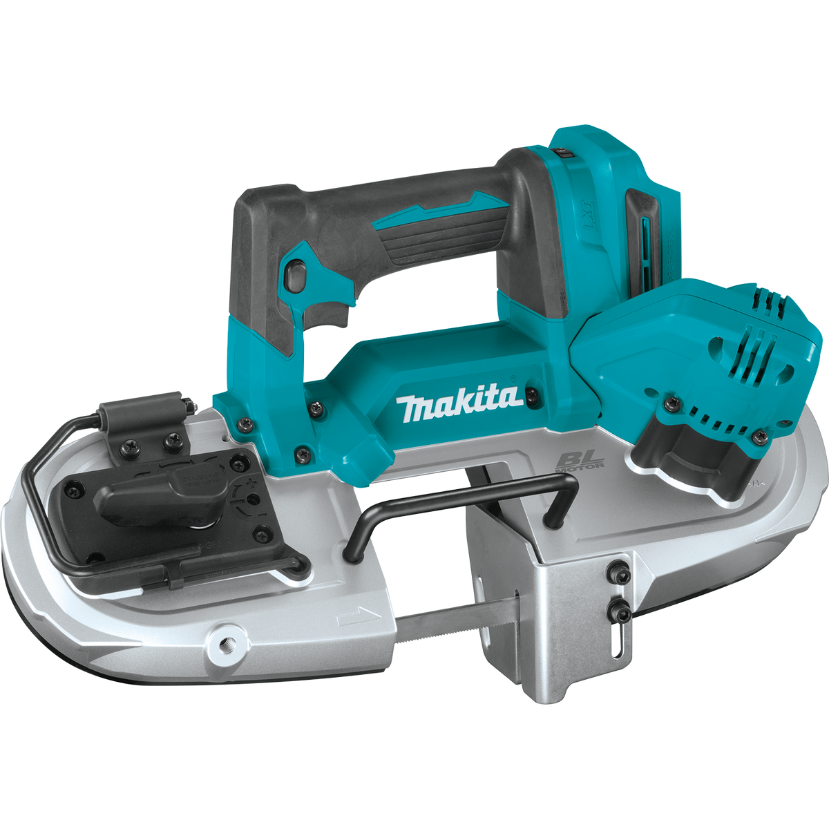 Makita 18V LXT Lithium‑Ion Compact Brushless Cordless Band Saw, Tool Only (XBP04Z)